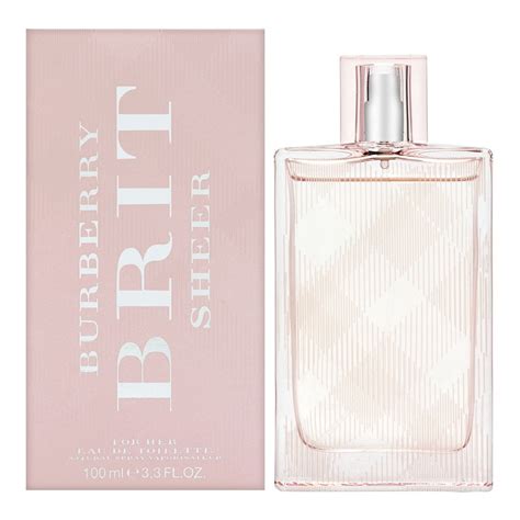 burberry brit eau de toilette spray for women 3.3 oz|burberry brit fragrantica.